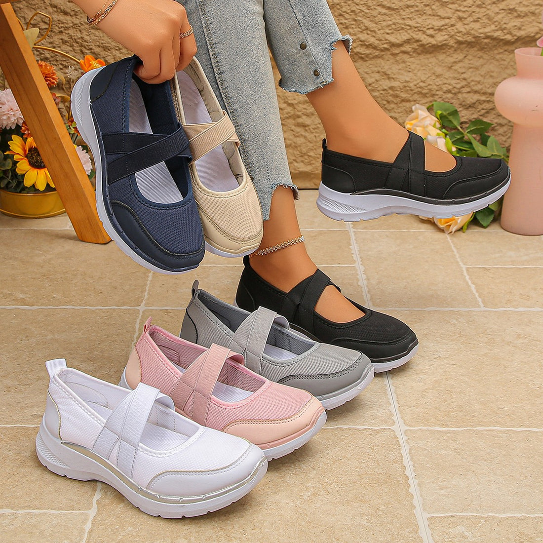 Nurse Style Lace-Up Pumps [Round Toe] | Women’s Work Shoes