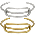 Elongated Oval Cuff