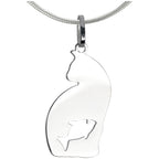 Feline Instincts Sterling Necklace
