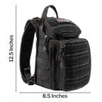 My Medic Recon First Aid Kit Backpack with Emergency Medical Supplies, Black MM-KIT-RCN-STN-BLK