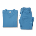 Blue Sky Scrubs healthcare uniform set in ceil blue