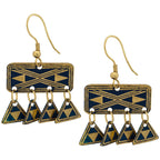 Kilim Fringe Earrings