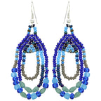 Three Cheers Beaded Earrings